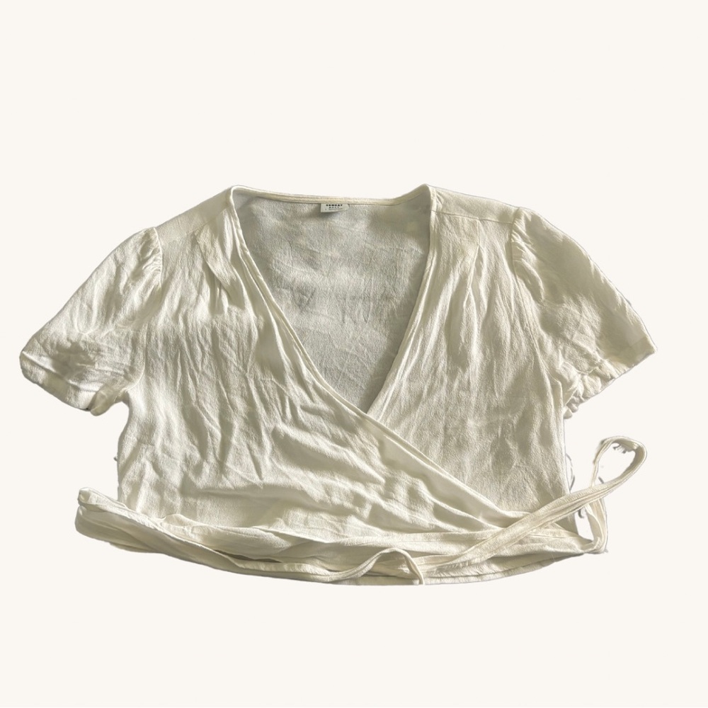 Sunday Best Wrap Top
